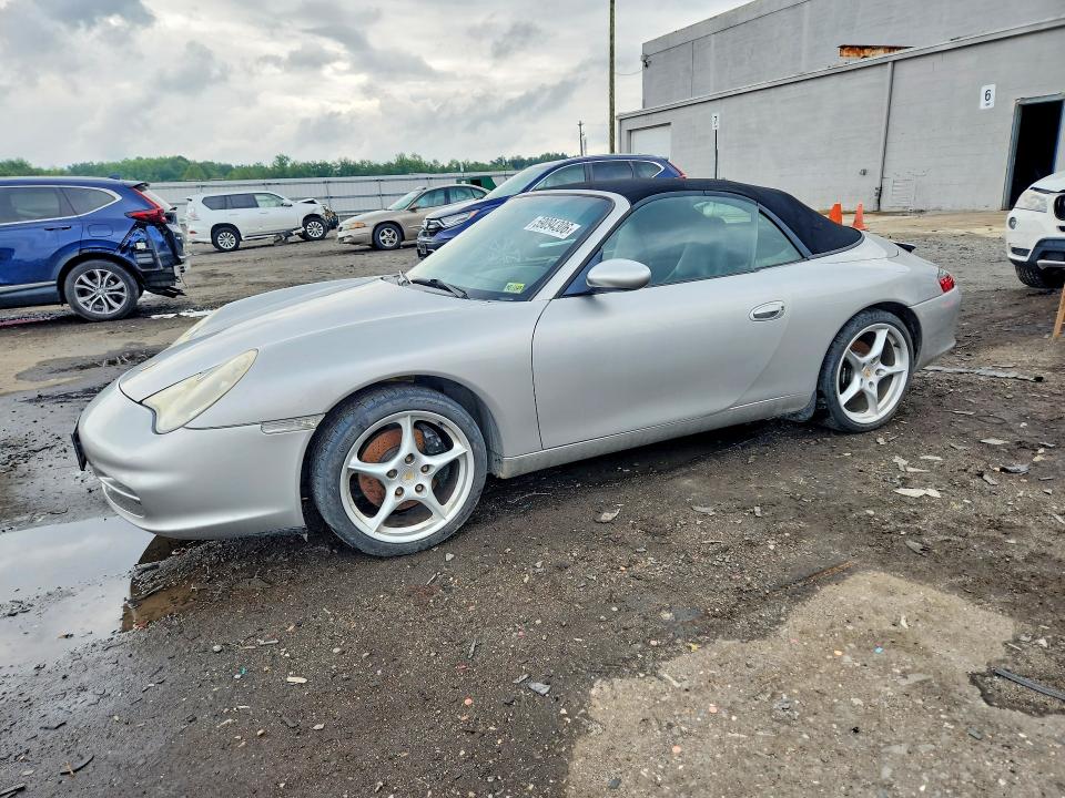 2003 Porsche 911 VIN WP0CA29903S652780 — COPART salvage auction photo