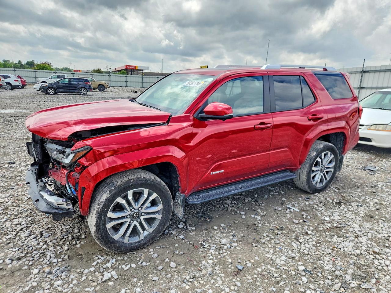2025 Toyota 4Runner VIN JTEVA5BR8S5013639 COPART salvage auction — Front End, IL - SALVAGE CERTIFICATE, sold $38,500 on 2026-07-08 (photo 1)