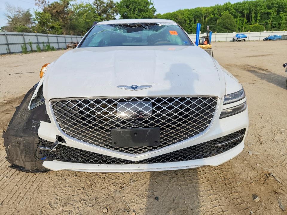 2023 Genesis G80 VIN KMTGB4SC5PU193841 COPART salvage auction — FRONT END, Id - Salvage Certificate Of Title, sold $8,900 on 2026-07-07 (photo 5)