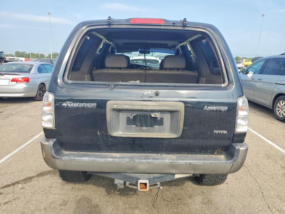 1999 Toyota 4runner VIN JT3GN87R7X0123375 COPART salvage auction — REAR END, Oh - Certificate Of Title, sold $800 on 2026-07-06 (photo 6)