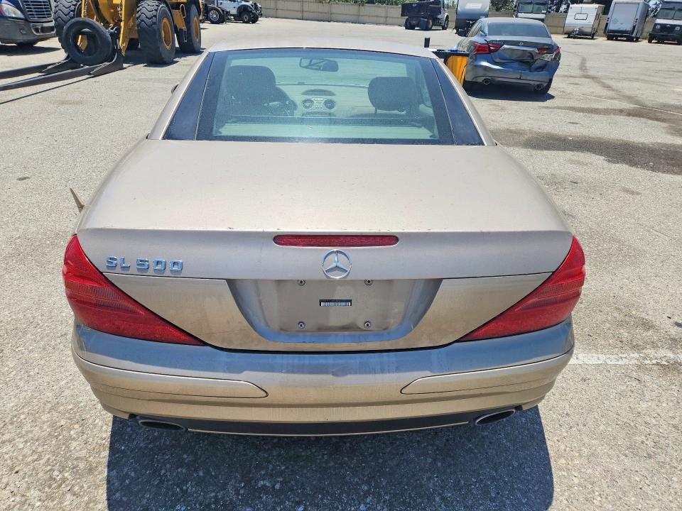 2003 Mercedes-benz Sl-class VIN WDBSK75F13F046896 COPART salvage auction — FRONT END, CA - SALVAGE CERTIFICATE, sold $1,600 on 2026-07-28 (photo 6)