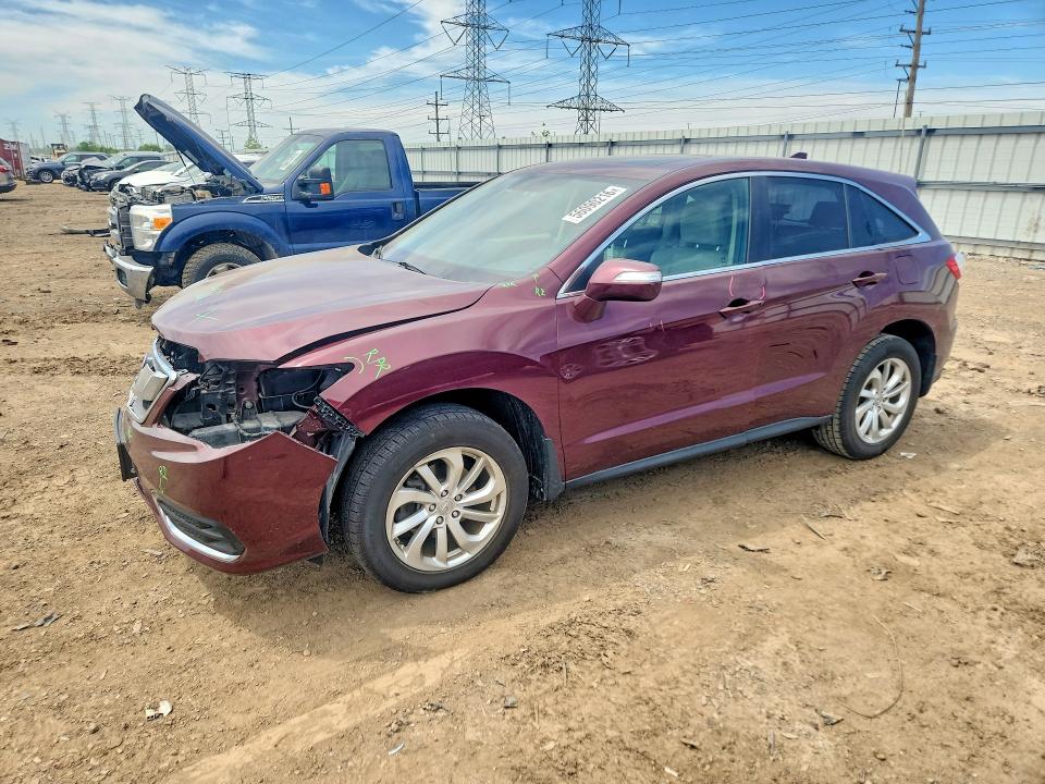 2017 Acura VIN 5J8TB4H55HL015913 COPART salvage auction — FRONT END, Il - Salvage Certificate, sold $5,800 on 2026-07-09 (photo 1)