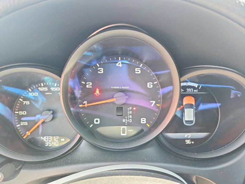 2021 Porsche Macan VIN WP1AA2A50MLB03879 COPART salvage auction — FRONT END, Tx - Salvage Vehicle Title, sold $19,300 on 2026-07-20 (photo 9)