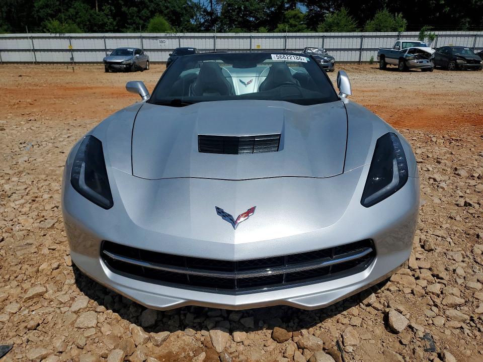2014 Chevrolet Corvette VIN 1G1YD3D73E5133791 COPART salvage auction — SIDE, Nc - Salvage Certificate Of Title, sold $8,700 on 2026-07-27 (photo 5)