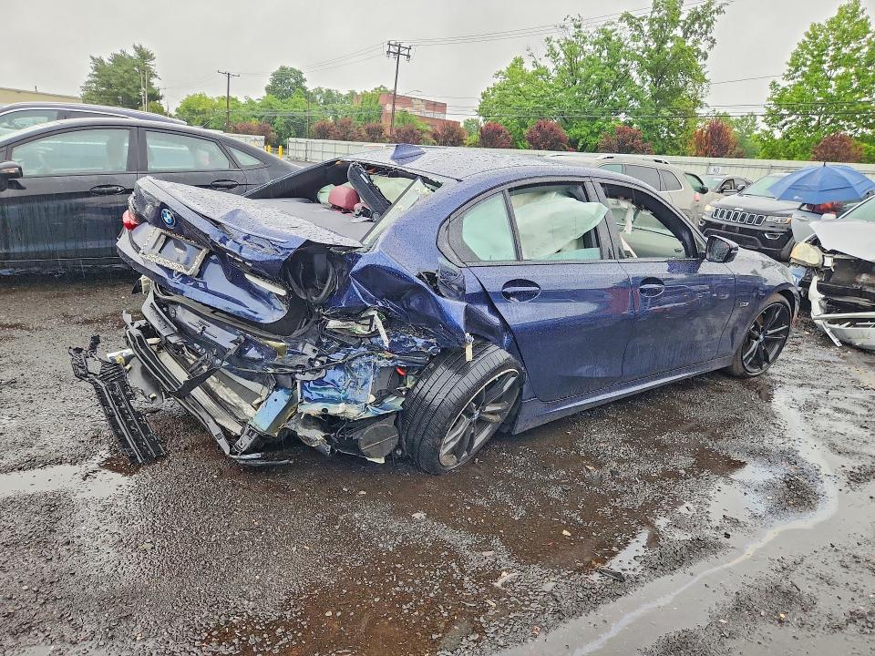 2022 BMW VIN WBA5P9C04NFM09489 COPART salvage auction — REAR END, Ct - Cert Of Title-Salvage, sold $525 on 2026-07-21 (photo 3)