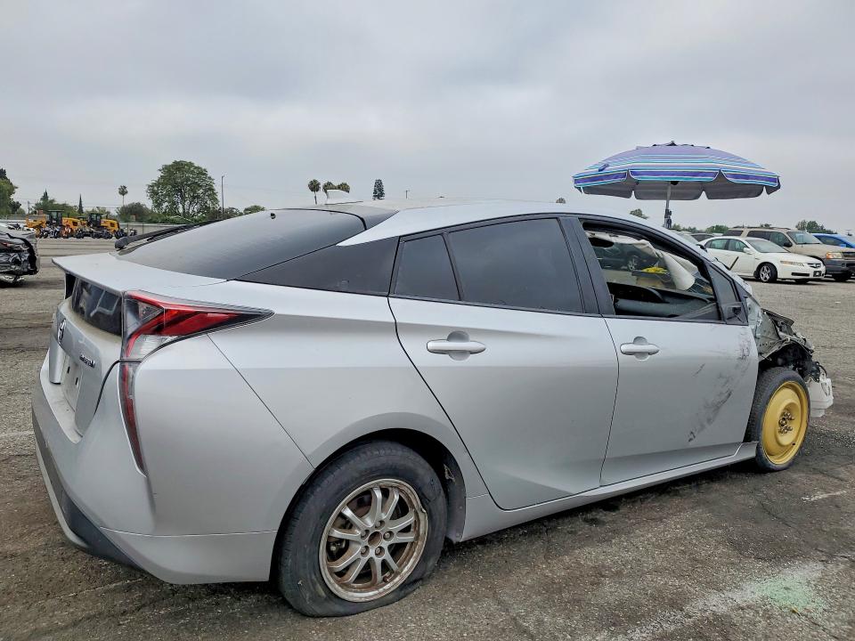 2017 Toyota Prius VIN JTDKBRFU6H3034844 COPART salvage auction — FRONT END, CA - DIS/DLR/EXP APP FOR DUP SALVAG, sold $550 on 2026-07-14 (photo 3)