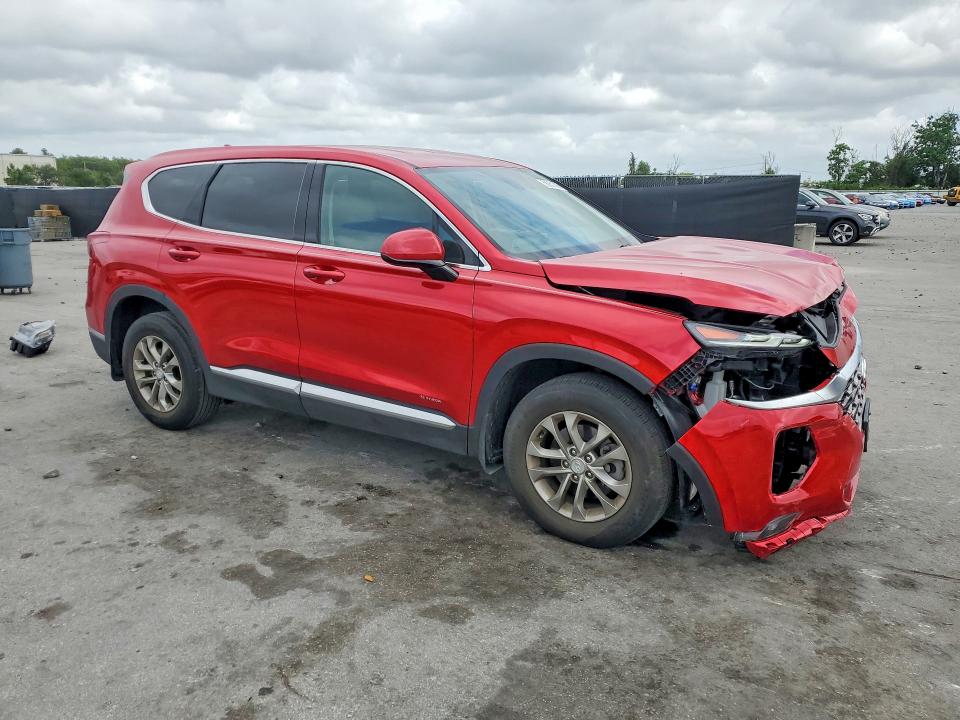 2020 Hyundai Santa fe VIN 5NMS33ADXLH226831 COPART salvage auction — FRONT END, Fl - Certificate Of Destruction, sold $4,100 on 2026-07-30 (photo 4)