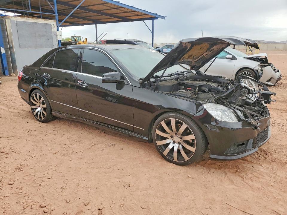 2011 Mercedes-benz E-class VIN WDDHF5GB0BA468545 COPART salvage auction — FRONT END, AZ - CERT OF TITLE - SALVAGE, sold $300 on 2026-07-14 (photo 4)