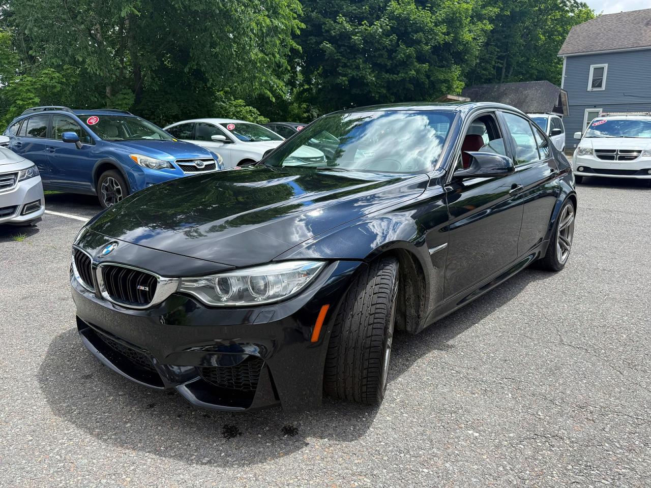2015 BMW M3 VIN WBS3C9C55FP803086 — COPART salvage auction photo