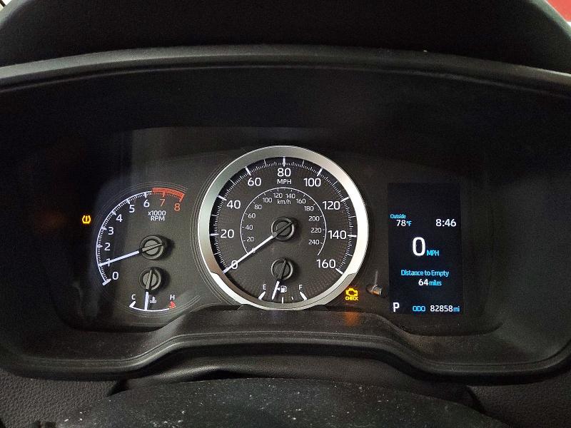 2020 Toyota Corolla VIN 5YFEPRAE6LP020389 COPART salvage auction — MINOR DENT/SCRATCHES, Tx - Certificate Of Title, sold $8,000 on 2026-07-07 (photo 9)