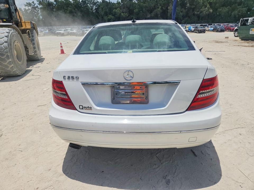 2013 Mercedes-benz C class VIN WDDGF4HBXDR283587 COPART salvage auction — MECHANICAL, Fl - Certificate Of Title, sold $575 on 2026-07-14 (photo 6)