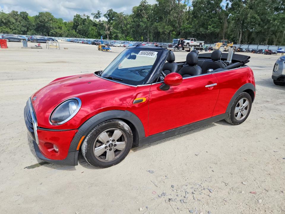 2019 Mini Cooper VIN WMWWG5C53K3H07802 COPART salvage auction — FRONT END, Fl - Cert Of Title Slvg Rebuildable, sold $2,500 on 2026-08-25 (photo 1)