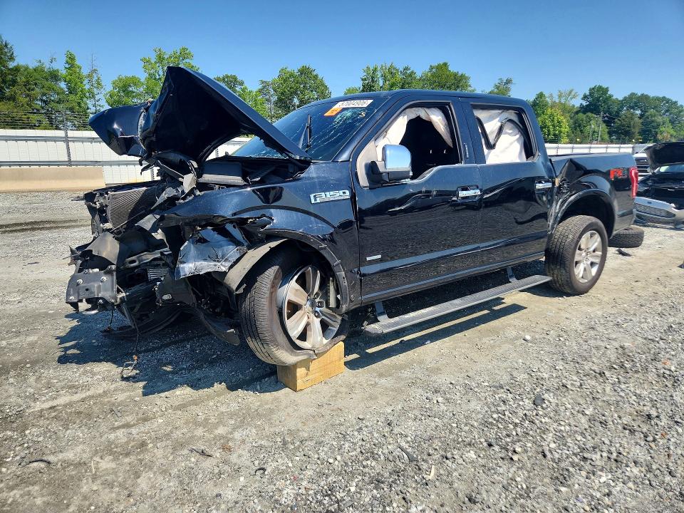 2016 Ford VIN 1FTEW1EG0GFD18904 COPART salvage auction — FRONT END, Sc - Non-Reb & Rem Salvage Title, sold $2,150 on 2026-07-29 (photo 1)