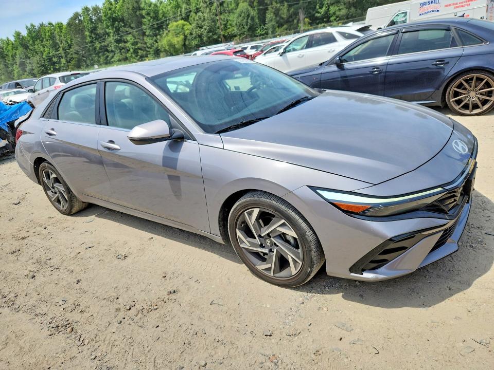2025 Hyundai Elantra VIN KMHLP4DGXSU931152 COPART salvage auction — REAR END, Va - Cert Of Title - Salvage, sold $8,700 on 2026-07-16 (photo 4)