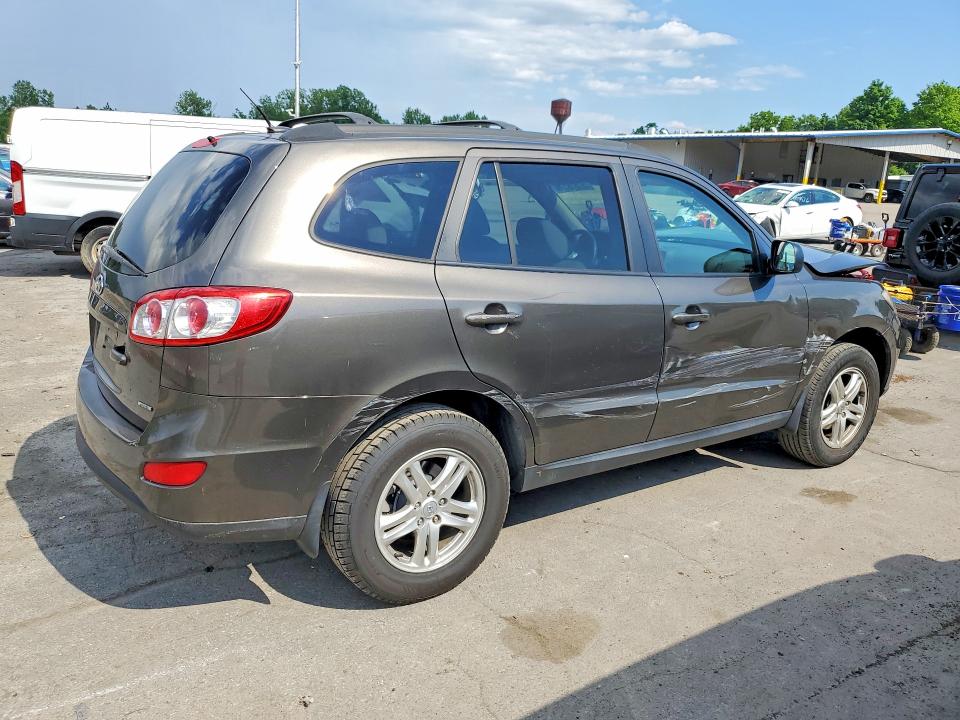 2012 Hyundai Santa fe VIN 5XYZGDAB9CG125068 COPART salvage auction — FRONT END, Nj - Cert Of Title-Salvage, sold $600 on 2026-07-21 (photo 3)
