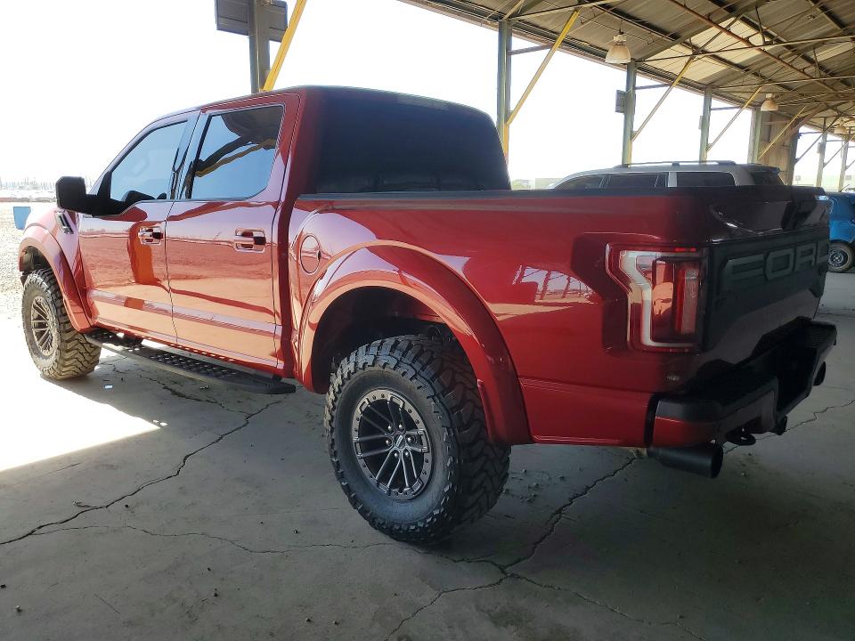 2020 Ford F-150 VIN 1FTFW1RG0LFA07420 COPART salvage auction — NORMAL WEAR, Az - Cert Of Title - Salvage, sold $25,000 on 2026-07-20 (photo 2)
