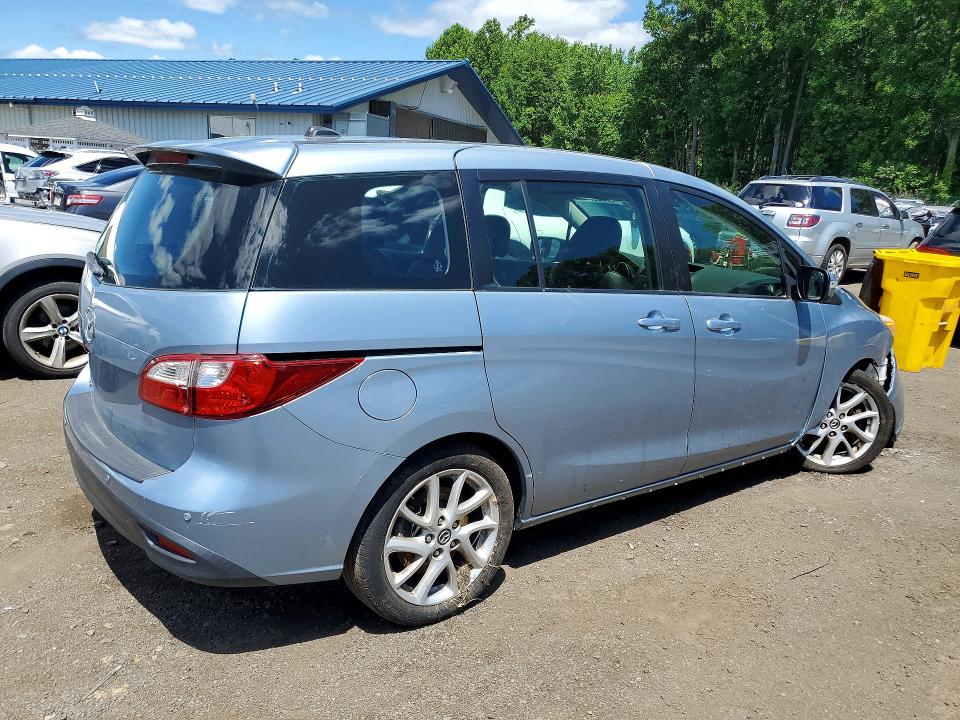 2013 Mazda 5 VIN JM1CW2DLXD0148173 COPART salvage auction — FRONT END, Ma - Cert Of Title-Salvage, sold $475 on 2026-07-09 (photo 3)