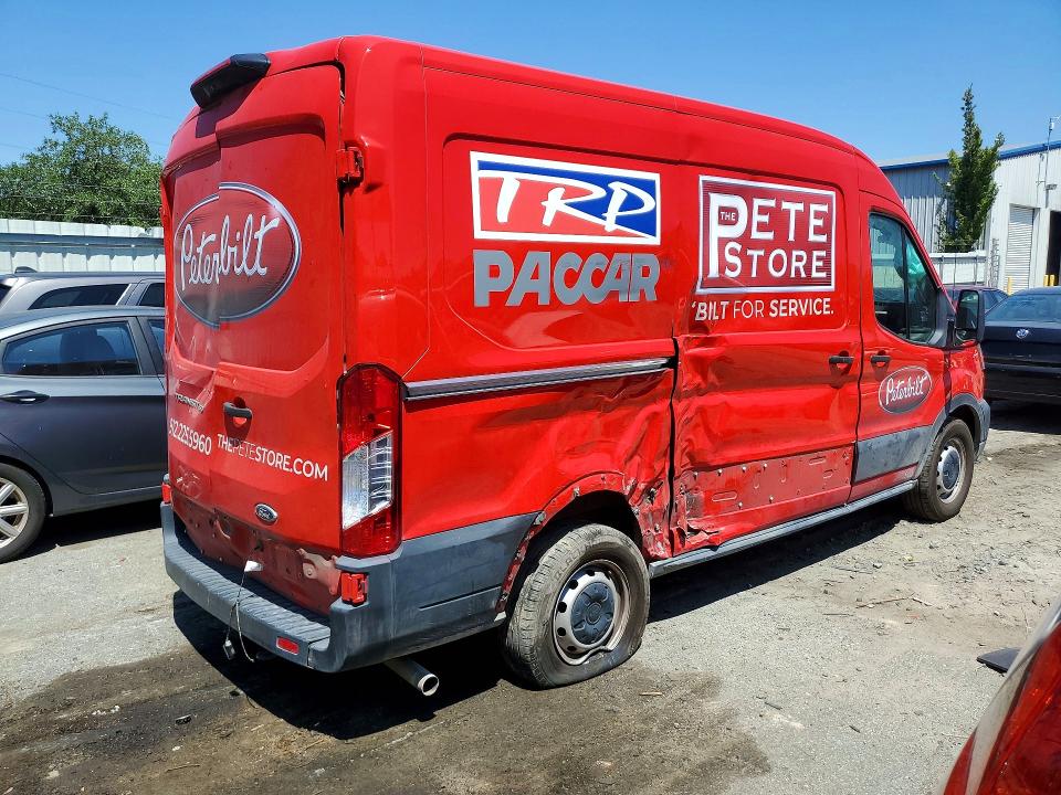 2023 Ford Transit VIN 1FTYE1C80PKB78422 COPART salvage auction — SIDE, Ga - Cert Of Title-Salvage, sold $3,250 on 2026-08-12 (photo 3)