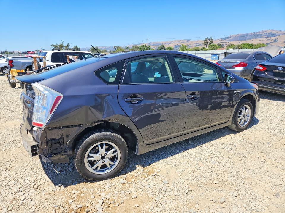 2010 Toyota Prius VIN JTDKN3DUXA0204055 COPART salvage auction — REAR END, Ca - Salvage Certificate, sold $60 on 2026-07-28 (photo 3)
