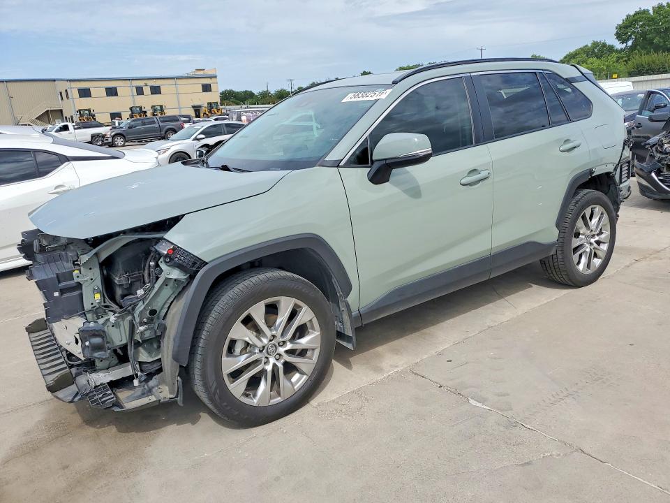 2020 Toyota VIN 2T3C1RFV3LW078693 COPART salvage auction — REAR END, Tx - Salvage Vehicle Title, sold $9,600 on 2026-07-02 (photo 1)