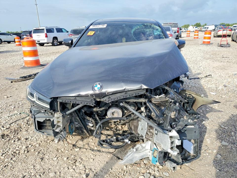 2022 BMW 5er VIN WBA53BJ00NCJ34369 COPART salvage auction — FRONT END, Tx - Certificate Of Title, sold $12,700 on 2026-07-16 (photo 5)