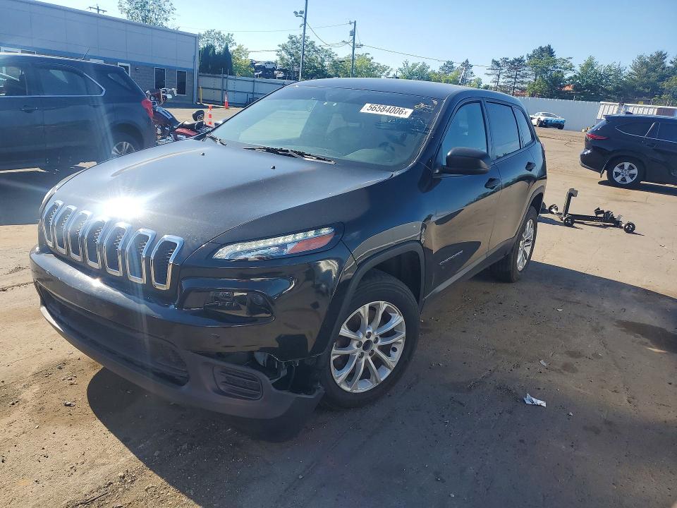 2014 Jeep VIN 1C4PJMAB7EW272990 COPART salvage auction — MINOR DENT/SCRATCHES, Ct - Certificate Of Title, sold $1,150 on 2026-07-31 (photo 1)