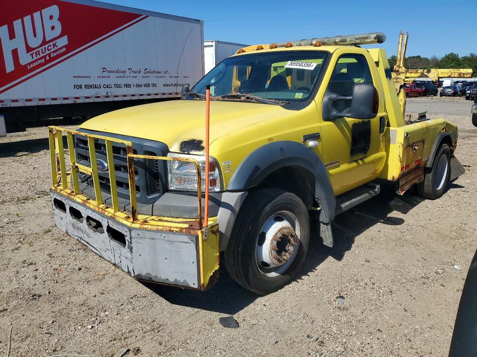2006 Ford F-550 super duty VIN 1FDAF56PX6EB80017 COPART salvage auction — MINOR DENT/SCRATCHES, Ny - Certificate Of Title, sold $8,500 on 2026-07-27 (photo 1)