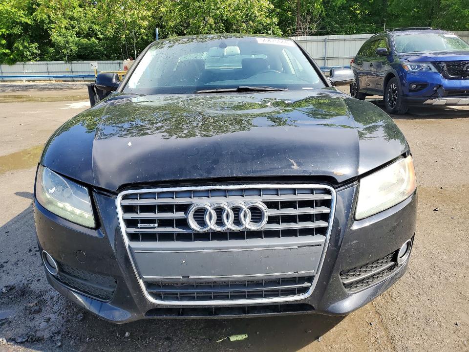 2012 Audi A5 VIN WAULFAFR8CA017101 COPART salvage auction — FRONT END, Oh - Certificate Of Title, sold $600 on 2026-07-02 (photo 5)