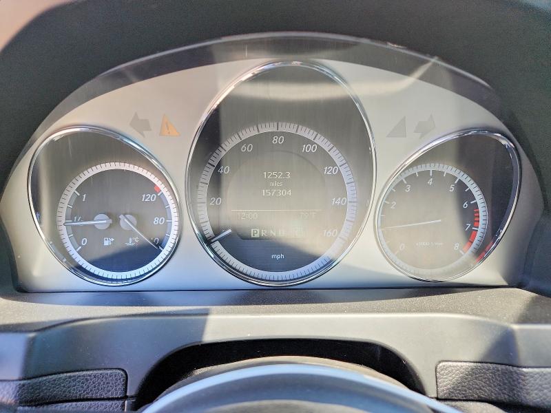 2009 Mercedes-benz C-klasse VIN WDDGF81X69F204647 COPART salvage auction — FRONT END, Nj - Cert Of Title-Salvage, sold $375 on 2026-07-07 (photo 9)