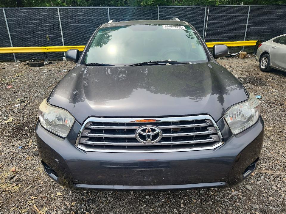 2010 Toyota Highlander VIN 5TDDK3EH4AS011058 COPART salvage auction — REAR END, Md - Cert Of Salvage > 75% Damage, sold $3,300 on 2026-07-31 (photo 5)