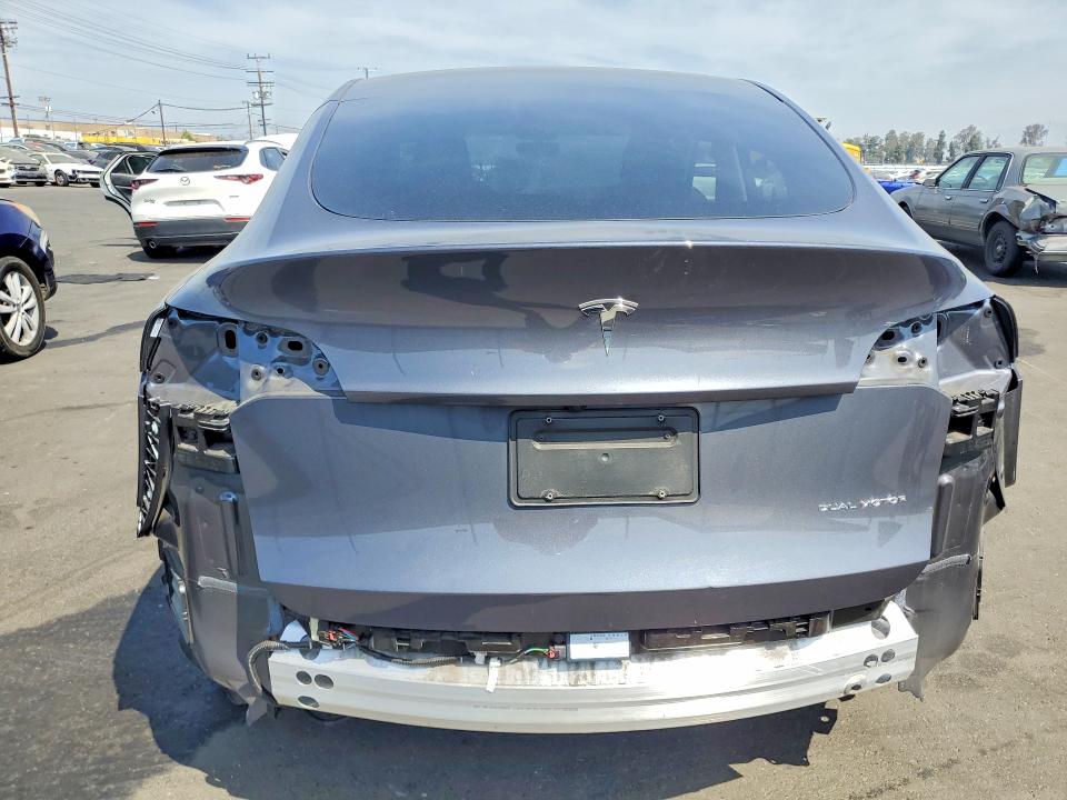 2023 Tesla VIN 7SAYGDEEXPF912756 COPART salvage auction — FRONT END, Ca - Salvage Certificate, sold $8,000 on 2026-07-27 (photo 6)