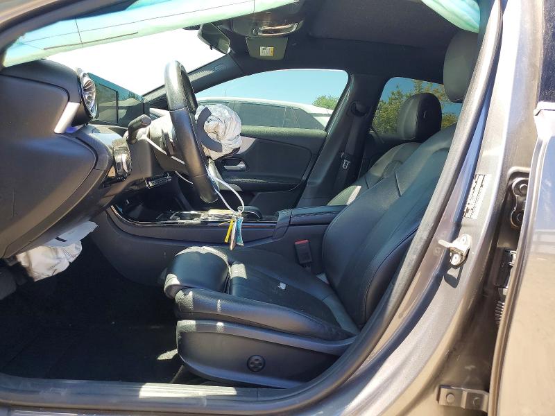 2019 Mercedes-benz A-klasse VIN WDD3G4EB8KW033408 COPART salvage auction — FRONT END, Ca - Salvage Certificate, sold $4,750 on 2026-07-14 (photo 7)
