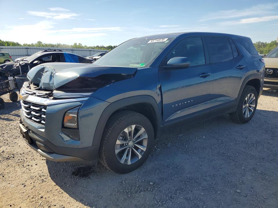 2025 Chevrolet Equinox VIN 3GNAXHEG0SL218585 COPART salvage auction — FRONT END, Va - Cert Of Title - Salvage, sold $8,600 on 2026-07-29 (photo 1)