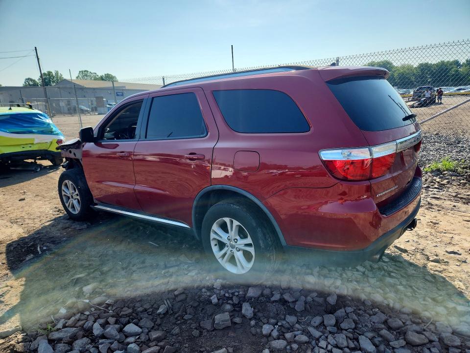 2011 Dodge Durango VIN 1D4SE4GT1BC639851 COPART salvage auction — FRONT END, PA - CERTIFICATE OF SALVAGE, sold $850 on 2026-07-20 (photo 2)