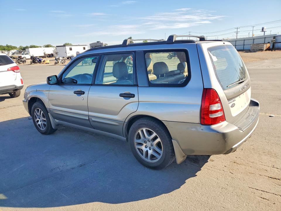 2005 Subaru Forester VIN JF1SG67685H728973 COPART salvage auction — FRONT END, ID - SALVAGE CERTIFICATE OF TITLE, sold $500 on 2026-07-30 (photo 2)