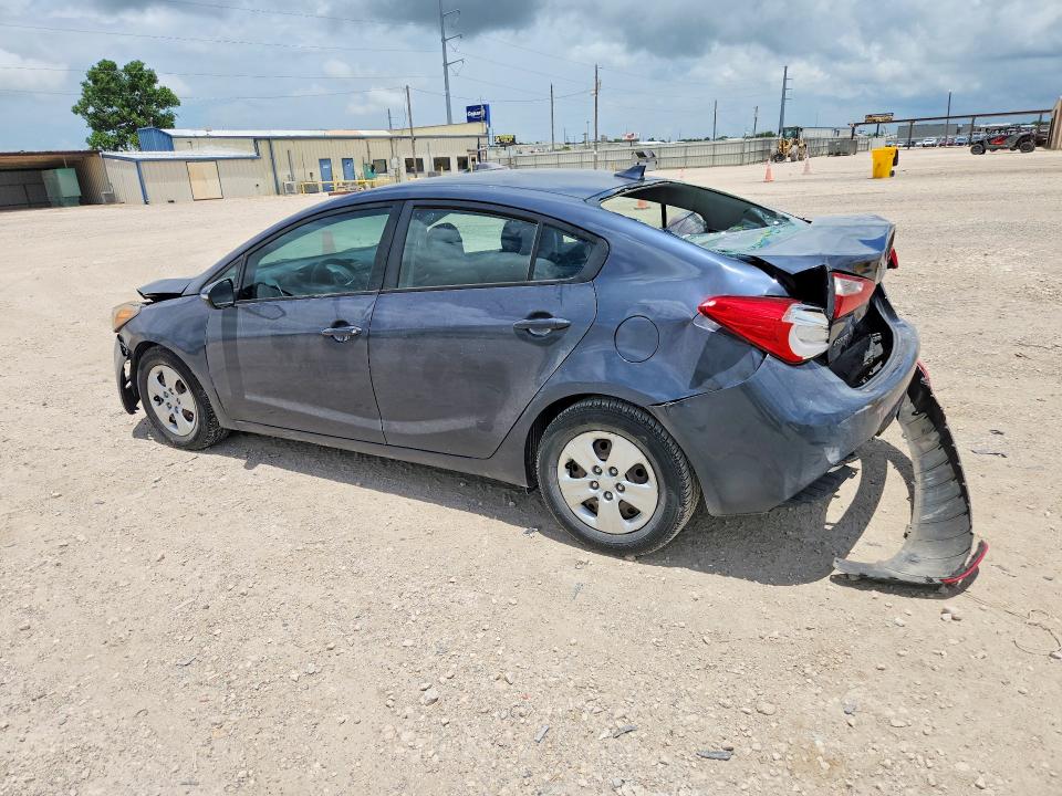 2015 Kia VIN KNAFX4A61F5270735 COPART salvage auction — REAR END, Tx - Salvage Vehicle Title, sold $700 on 2026-07-15 (photo 2)