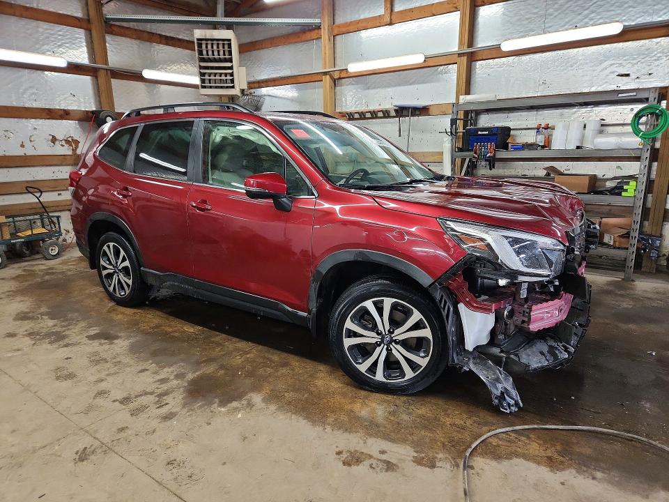 2022 Subaru Forester VIN JF2SKANC1NH409274 COPART salvage auction — FRONT END, Il - Salvage Certificate, sold $4,250 on 2026-07-20 (photo 4)