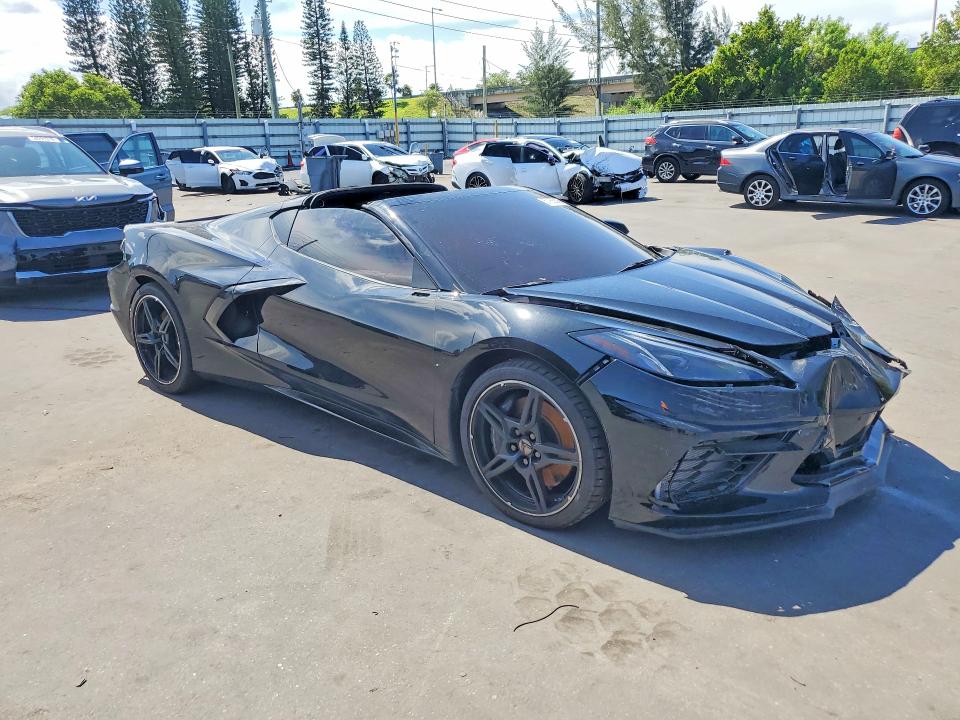2023 Chevrolet Corvette stingray VIN 1G1YA2D4XP5131631 COPART salvage auction — FRONT END, FL - CERT OF TITLE SLVG REBUILDABLE, sold $23,900 on 2026-07-15 (photo 4)