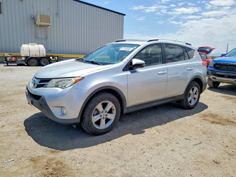 2013 Toyota Rav 4 VIN JTMRFREV0DD031634 COPART salvage auction — REAR END, Az - Cert Of Title - Salvage, sold $3,850 on 2026-07-31 (photo 1)