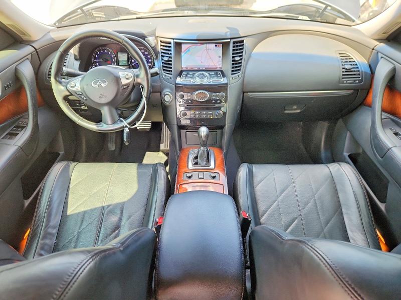 2014 Infiniti VIN JN8CS1MW9EM411946 COPART salvage auction — REAR END, Co - Salvage Title, sold $3,100 on 2026-07-22 (photo 8)