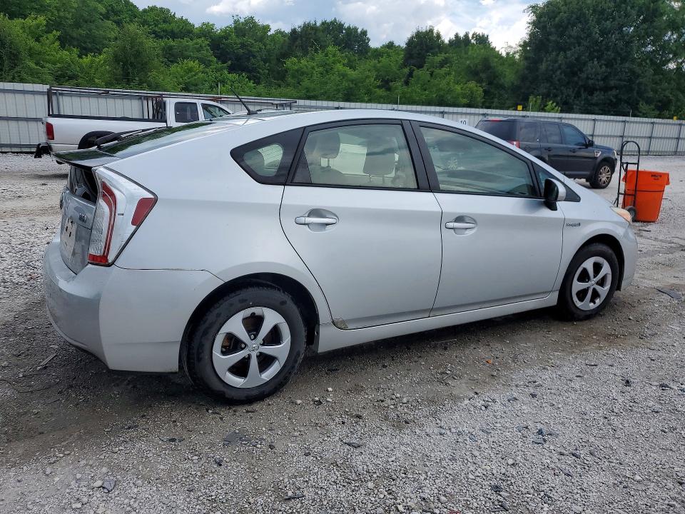 2014 Toyota Prius VIN JTDKN3DU8E1771171 COPART salvage auction — WATER/FLOOD, Ar - Certificate Of Title, sold $1,600 on 2026-07-08 (photo 3)
