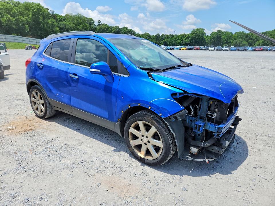 2016 Buick Encore VIN KL4CJBSB2GB567842 COPART salvage auction — FRONT END, Nc - Salvage Certificate Of Title, sold $775 on 2026-07-08 (photo 4)