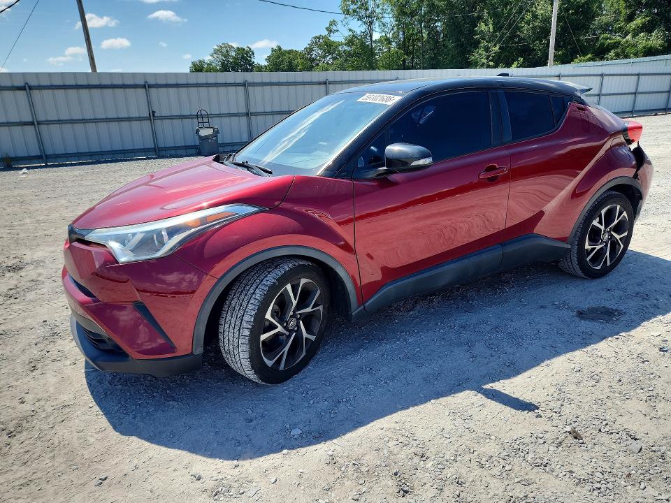2019 Toyota C-hr VIN NMTKHMBXXKR072762 COPART salvage auction — REAR END, Nc - Salvage Certificate Of Title, sold $750 on 2026-07-29 (photo 1)