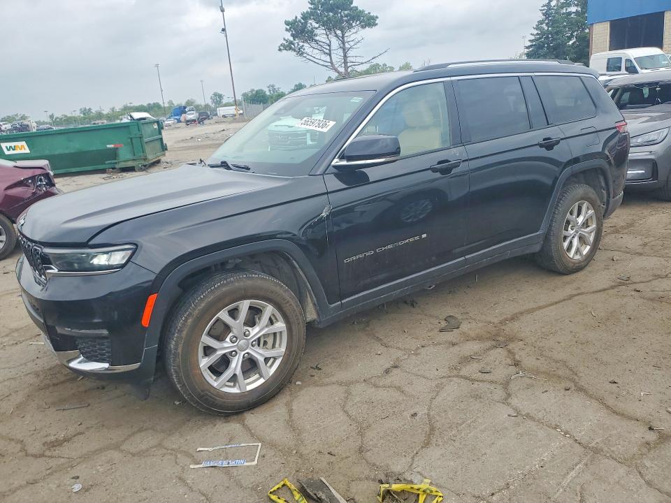2021 Jeep Grand cherokee l VIN 1C4RJKBG6M8162619 — COPART salvage auction photo