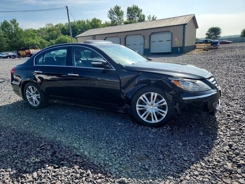 2013 Hyundai VIN KMHGC4DD2DU247640 COPART salvage auction — FRONT END, Il - Salvage Certificate, sold $2,200 on 2026-07-20 (photo 4)