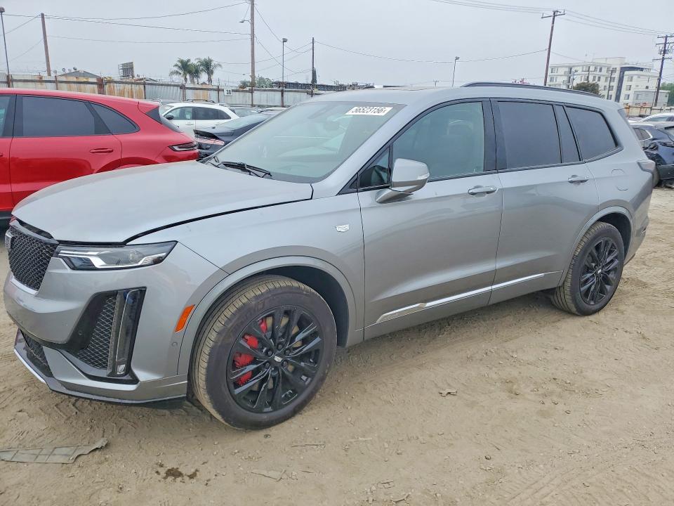 2025 Cadillac Xt6 VIN 1GYKPGRS2SZ151089 COPART salvage auction — FRONT END, Ca - Salvage Certificate, sold $20,200 on 2026-07-13 (photo 1)