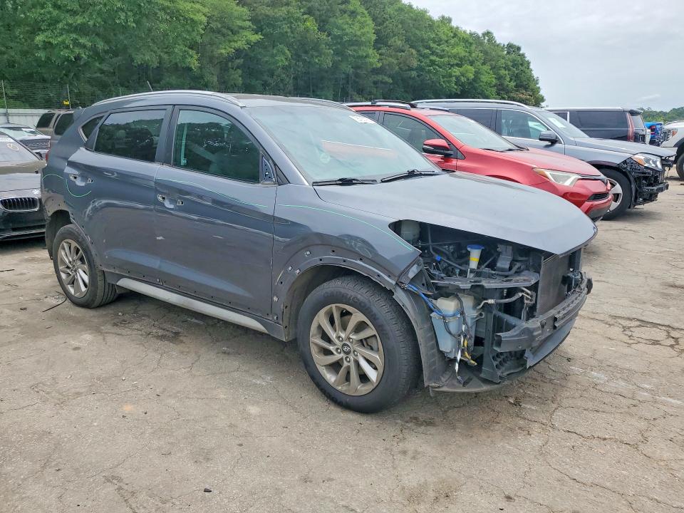 2017 Hyundai VIN KM8J33A46HU416312 COPART salvage auction — FRONT END, Ga - Certificate Of Title, sold $2,950 on 2026-07-21 (photo 4)