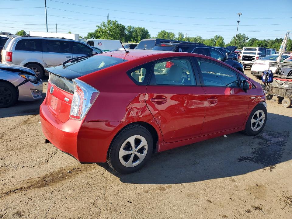 2014 Toyota Prius VIN JTDKN3DU2E0358460 COPART salvage auction — FRONT END, Mi - Certificate Of Title, sold $1,550 on 2026-07-10 (photo 3)