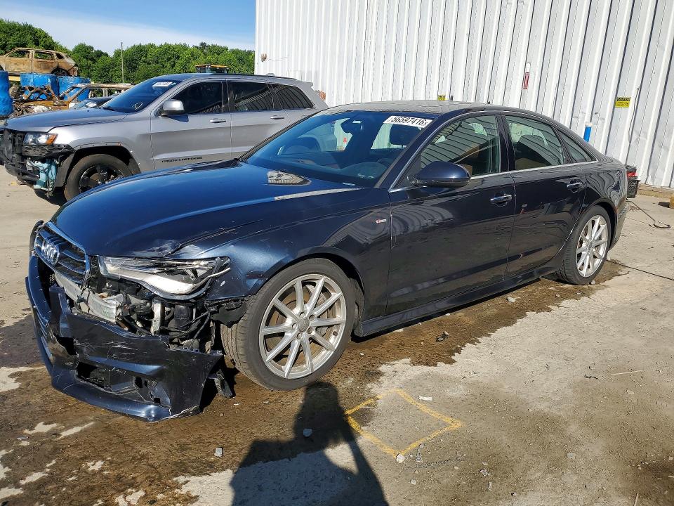 2017 Audi VIN WAUG8AFC1HN100795 COPART salvage auction — FRONT END, Nj - Cert Of Title-Salvage, sold $5,000 on 2026-07-13 (photo 1)