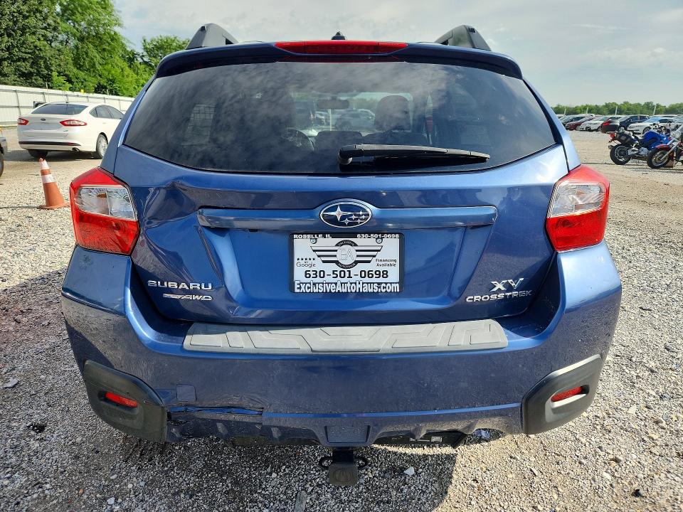 2013 Subaru Xv VIN JF2GPAKC3D2848022 COPART salvage auction — NORMAL WEAR, Il - Certificate Of Title, sold $2,100 on 2026-07-27 (photo 6)